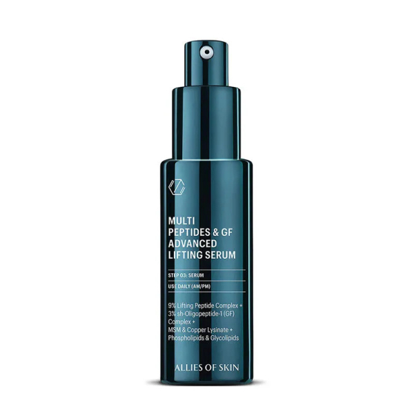 Мультипептидна Сироватка з Ефектом Ліфтингу Allies Of Skin Multi Peptides & GF Advanced Lifting Serum 30 мл