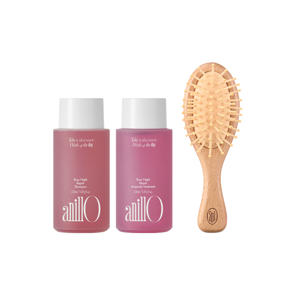 Набор для Волос Anillo Rosy Night Hair And Brush Set Набор для Волос Anillo Rosy Night Hair And Brush Set