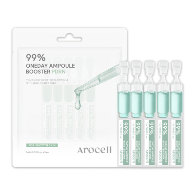 Бустер-Сыворотка с Полинуклеотидами Arocell 99% Oneday Booster Ampoule PDRN 5 шт Х 1 мл