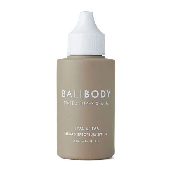 Тональная Основа для Лица SPF30 в Оттенке Natural Bali Body Tinted Super Serum SPF30 Natural 30 мл Тональная Основа для Лица SPF30 в Оттенке Natural Bali Body Tinted Super Serum SPF30 Natural 30 мл