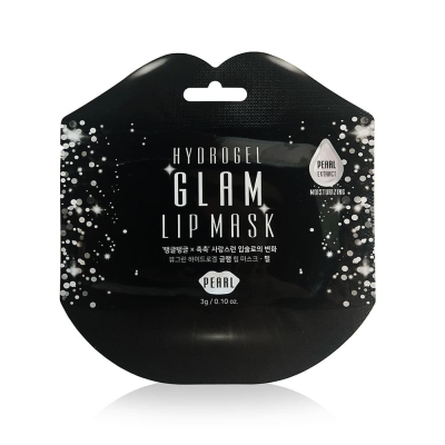 Разглаживающая Гидрогелевая Маска для Губ с Экстрактом Жемчуга Beauugreen Hydrogel Glam Lip Mask Pearl 3 г