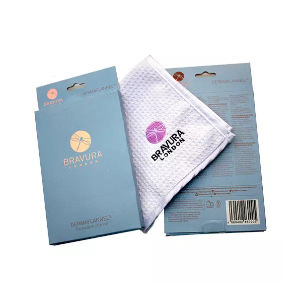 Фланель для Очищения и Разглаживания Кожи Лица и Тела Bravura London Dermaflannel Exfoliator For Face & Body Фланель для Очищения и Разглаживания Кожи Лица и Тела Bravura London Dermaflannel Exfoliator For Face & Body