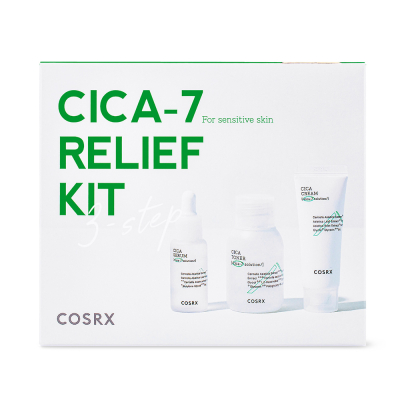 Набор Миниатюр Успокаивающих Средств COSRX Pure Fit CICA-7 Relief Kit