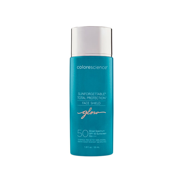 Сонцезахисний Крем для Обличчя SPF 50 Золоте Сяйво Colorescience Sunforgettable® Total Protection™ Face Shield Glow SPF 50 55 мл