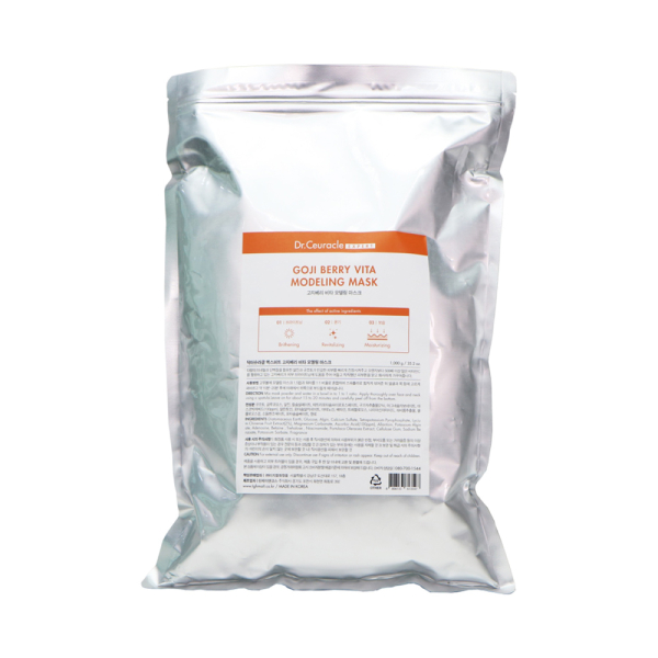 Альгинатная Маска с Ягодами Годжи для Сияния Dr. Ceuracle Expert Goji Berry Vita Modeling Mask 1000 г Альгинатная Маска с Ягодами Годжи для Сияния Dr. Ceuracle Expert Goji Berry Vita Modeling Mask 1000 г