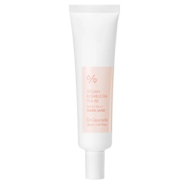 Веганский Тональный Вв-Крем с Экстрактом Комбучи Dr. Ceuracle Vegan Kombucha Tea BB Cream Warm Sand 30 мл Веганский Тональный Вв-Крем с Экстрактом Комбучи Dr. Ceuracle Vegan Kombucha Tea BB Cream Warm Sand 30 мл