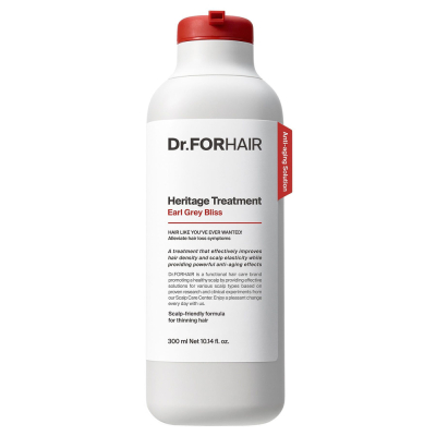 Зміцнювальна Відновлювальна Маска-Кондиціонер для Шкіри Голови та Волосся Dr. Forhair Heritage Treatment Earl Grey Bliss 500 мл