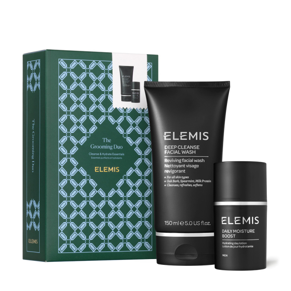 Дуэт Очищение и Увлажнение Кожи для Мужчин Elemis The Grooming Duo Cleanse & Hydrate Essentials Дуэт Очищение и Увлажнение Кожи для Мужчин Elemis The Grooming Duo Cleanse & Hydrate Essentials