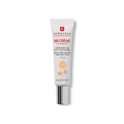 Бб-Крем з Тонуючим Ефектом 5 в 1 Erborian BB Cream Nude Total Sheer Makeup-Care Face Cream 5 In 1 15 мл
