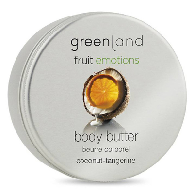 Крем для Тела «Кокос-Мандарин» Greenland Fruit Emotions body butter coconut-tangerine 100 мл