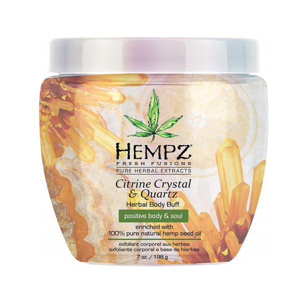 Скраб для Тіла Кристал І Цитрус Hempz Fresh Fusions Citrine Crystal & Quartz Herbal Body Buff 198 г Скраб для Тіла Кристал І Цитрус Hempz Fresh Fusions Citrine Crystal & Quartz Herbal Body Buff 198 г