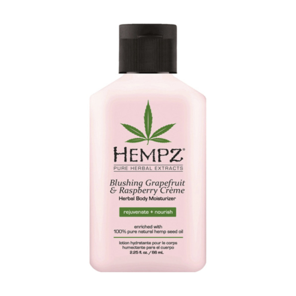 Зволожувальне Рослинне Молочко для Тіла Грейпфрут І Малина Hempz Blushing Grapefruit & Raspberry Creme Herbal Body Moisturizer 66 мл Зволожувальне Рослинне Молочко для Тіла Грейпфрут І Малина Hempz Blushing Grapefruit & Raspberry Creme Herbal Body Moisturizer 66 мл