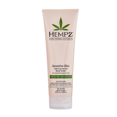 Успокаивающий Гель для Душа для Чувствительной Кожи Hempz Sensitive Skin Herbal Body Wash 250 мл