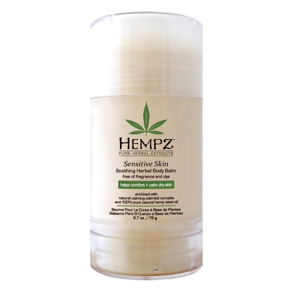 Питательный Успокаивающий Бальзам для Сухих Участков Кожи в Стике Hempz Sensitive Skin Herbal Soothing Body Balm 76 г Питательный Успокаивающий Бальзам для Сухих Участков Кожи в Стике Hempz Sensitive Skin Herbal Soothing Body Balm 76 г