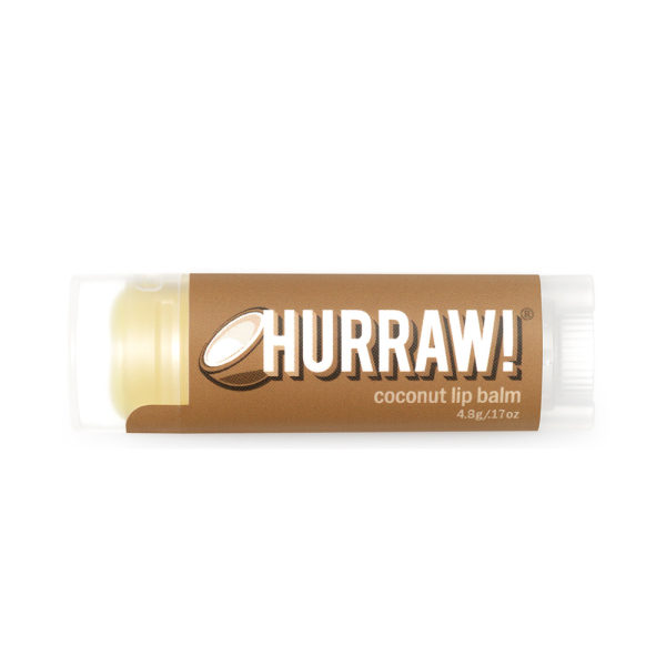 Бальзам для Губ Hurraw! Coconut Lip Balm 4.8 Г  Бальзам для Губ Hurraw! Coconut Lip Balm 4.8 Г