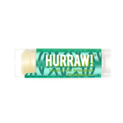 Бальзам для Губ Hurraw! Pitta Lip Balm (Coconut, Mint, Lemongrass) 4.8 Г  
