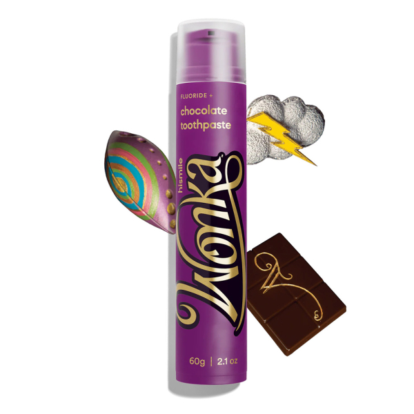 Зубная Паста со Вкусом Шоколада Hismile Wonka Chocolate Toothpaste 60 г Зубная Паста со Вкусом Шоколада Hismile Wonka Chocolate Toothpaste 60 г
