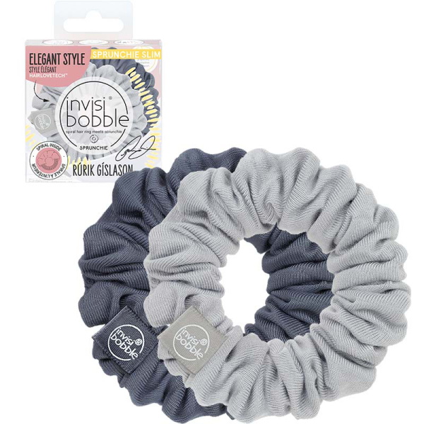 Резинка-Браслет для Волос Invisibobble SPRUNCHIE SLIM Rurik Gislason Feeling Greyt Резинка-Браслет для Волос Invisibobble SPRUNCHIE SLIM Rurik Gislason Feeling Greyt