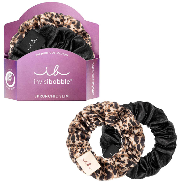Резинка-Браслет для Волосся Invisibobble SPRUNCHIE SLIM PREMIUM Leo Is The New Black Резинка-Браслет для Волосся Invisibobble SPRUNCHIE SLIM PREMIUM Leo Is The New Black