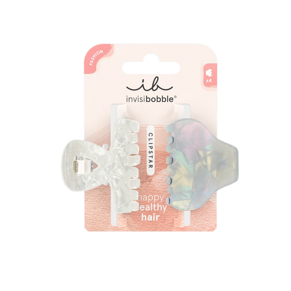 Заколка для Волос Invisibobble CLIPSTAR Pearly Frost Заколка для Волос Invisibobble CLIPSTAR Pearly Frost