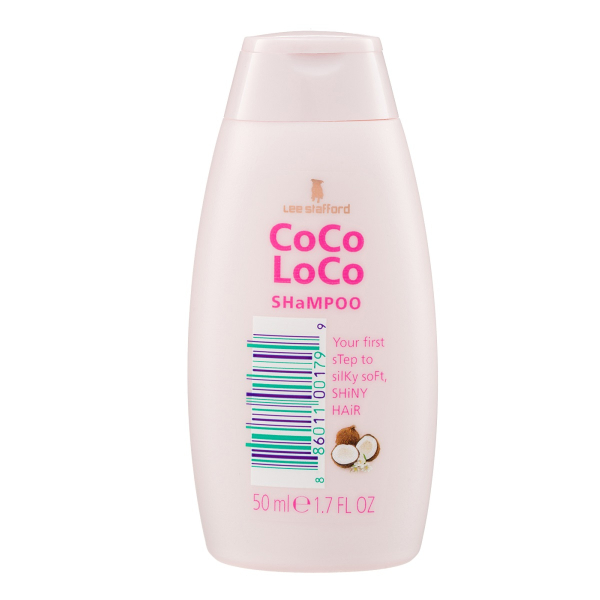 Увлажняющий Мини-Шампунь для Волос с Кокосовым Маслом Lee Stafford Coco Loco Mini-Shampoo 50 мл