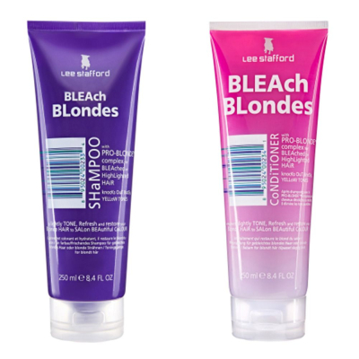 Набор для Окрашенных Волос Lee Stafford Bleach Blondes Twin Pack