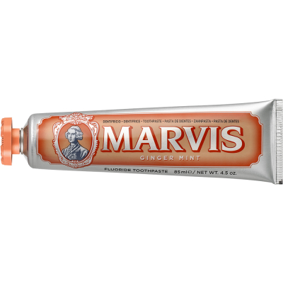 Зубная Паста с Ксилитолом Marvis «Имбирь-Мята» Ginger Mint + Xylitol 85 мл
