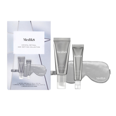 Лимитированный Подарочный Антивозрастной Набор Medik8 Crystal Retinal Age-Defying Collection Kit