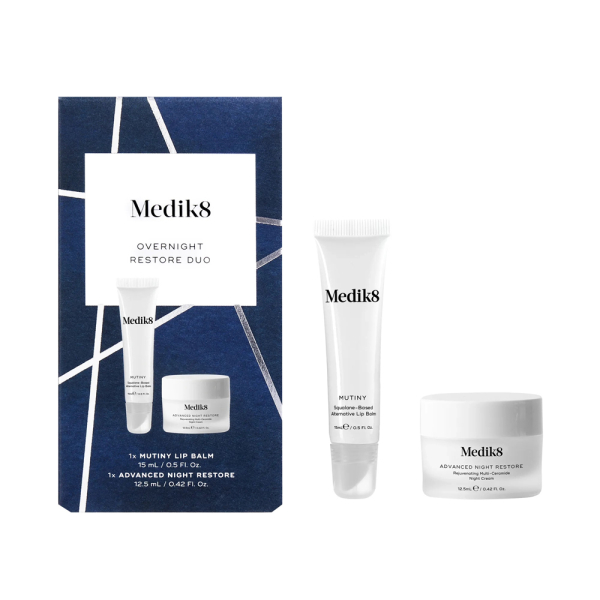 Лімітований Подарунковий Нічний Набір Medik8 Overnight Restore Duo Лімітований Подарунковий Нічний Набір Medik8 Overnight Restore Duo