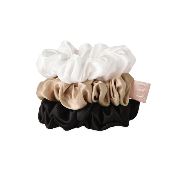 Набір Резинок для Волосся "Чорний, Білий, Бежевий" Середнього Розміру Mon Mou Набір Резинок для Волосся "Чорний, Білий, Бежевий" Середнього Розміру Mon Mou