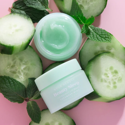 Ночная Маска для Губ «Огурец-Мята» NCLA Beauty Beauty Sleep Overnight Lip Mask Cucumber Mint 15 мл