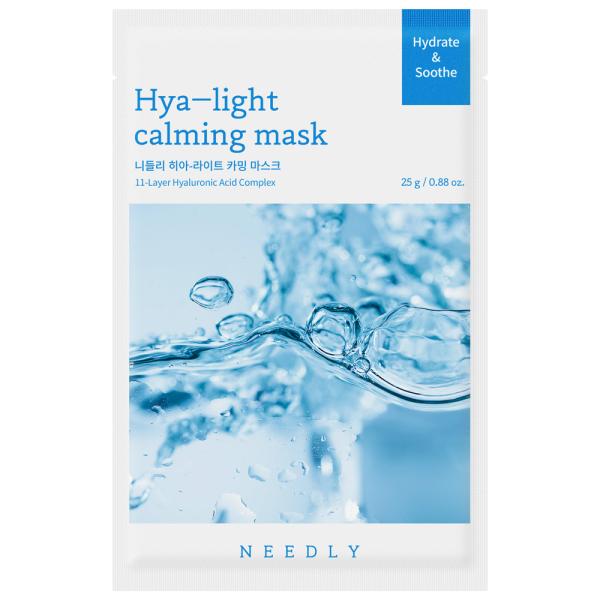 Увлажняющая Маска с Гиалуроновой Кислотой Needly Hya-Light Calming Mask 25 г Увлажняющая Маска с Гиалуроновой Кислотой Needly Hya-Light Calming Mask 25 г