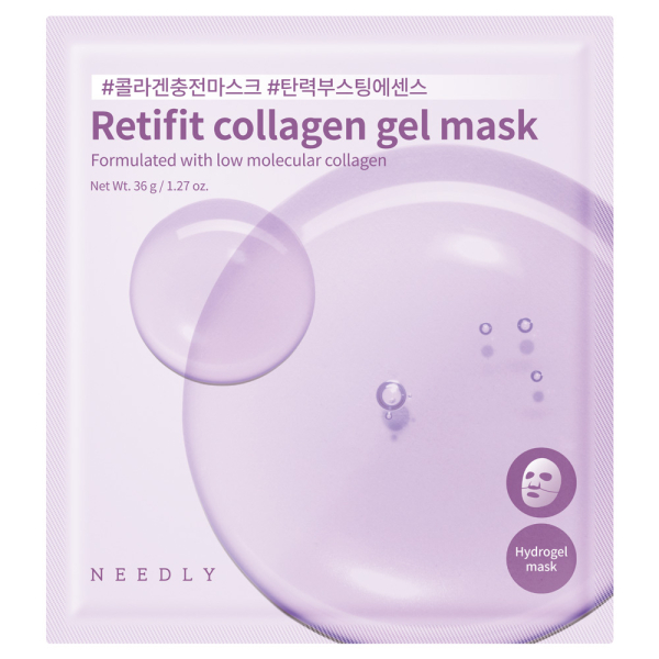 Гидрогелевая Маска с Коллагеном и Ретинолом Needly Retifit Collagen Gel Mask 36 г