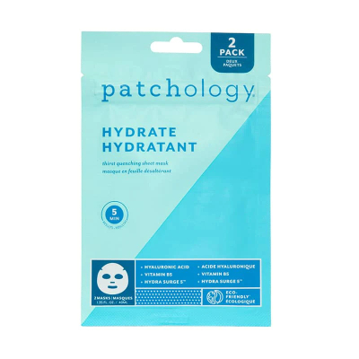 Маска для Увлажнения Кожи Patchology Rarecycle Hydrate Sheet Mask Duo 2 шт