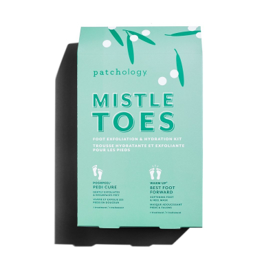 Набор для Обновления и Увлажнения Стоп Patchology MistleToes: Foot Exfoliation & Hydration Kit