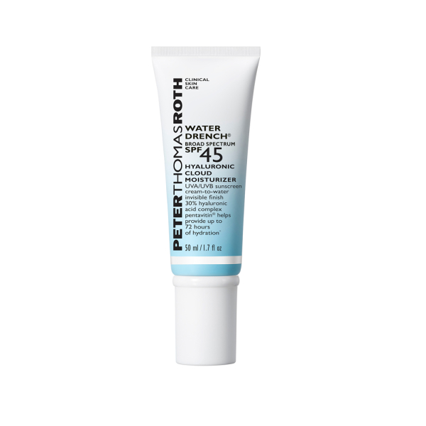 Увлажняющий Солнцезащитный Крем для Лица SPF 45 Peter Thomas Roth Water Drench Broad Spectrum SPF 45 Hyaluronic Cloud Moisturizer 50 мл