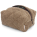 Косметичка Коричневая Махра Маленькая POUFEE Brown Terry #2 SMALL