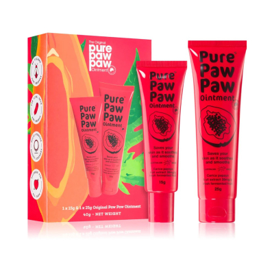 Набор Восстанавливающих Бальзамов для Губ Pure Paw Paw Duo Original
