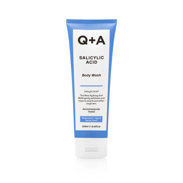 Очищающий Гель для Тела с Салициловой Кислотой Q+A Salicylic Acid Body Wash 250 мл Очищающий Гель для Тела с Салициловой Кислотой Q+A Salicylic Acid Body Wash 250 мл