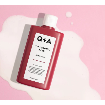 Молочковый Тонер для Лица с Гиалуроновой Кислотой Q+A Hyaluronic Acid Milky Toner 150 мл