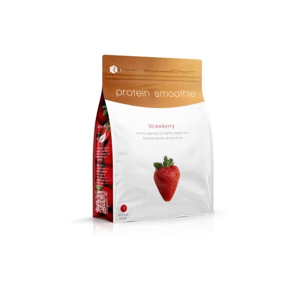Смузи "Клубника" Rejuvenated Protein Smoothie Strawberry 14 шт