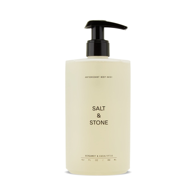 Антиоксидантный Гель для Душа Salt & Stone Body Wash Bergamot & Eucalyptus 450 мл