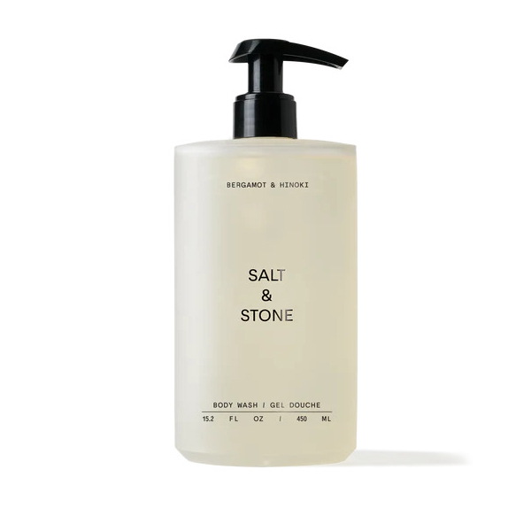 Антиоксидантний Гель для Душу з Ароматом Бергамота та Хінокі Salt & Stone Body Wash Bergamot & Hinoki 450 мл  Антиоксидантний Гель для Душу з Ароматом Бергамота та Хінокі Salt & Stone Body Wash Bergamot & Hinoki 450 мл