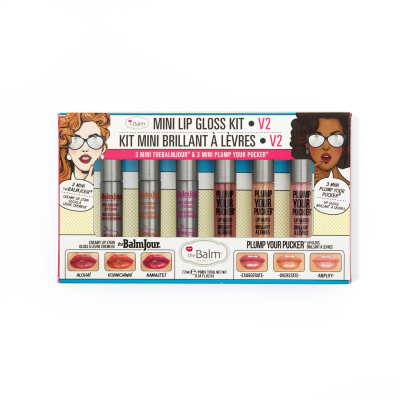 Набор Мини-Блесков для Губ theBalm Mini Lip Gloss Kit Vol. 2 - 7.2 мл