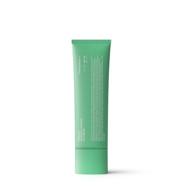 Мінеральний Cc-Крем для Контролю Почервоніння SPF50 Transparent Lab Mineral Redness CC Control Cream 45 мл 