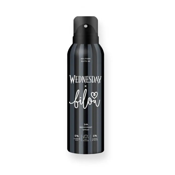 Дезодорант-Cпрей Bilou & Wednesday Deodorant Spray Solitude Suits Me 150 мл Дезодорант-Cпрей Bilou & Wednesday Deodorant Spray Solitude Suits Me 150 мл