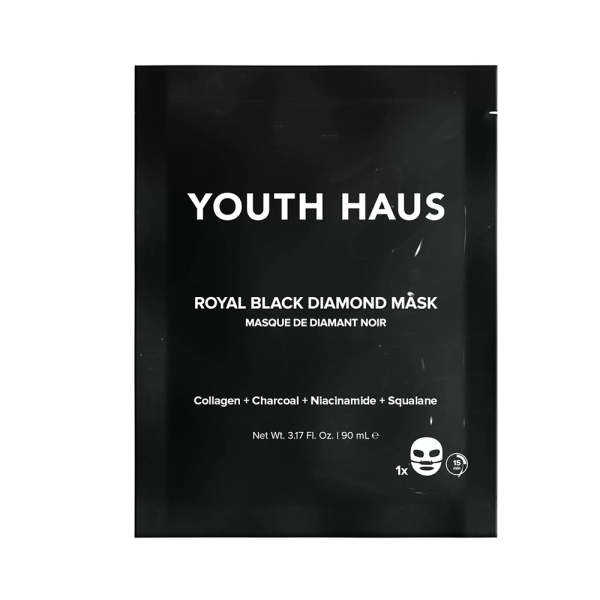 Маска для Лица SKIN GYM Youth Haus Black Diamond Face Mask 1 шт 90 мл Маска для Лица SKIN GYM Youth Haus Black Diamond Face Mask 1 шт 90 мл